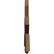 Ekena Millwork Alberta Rough Sawn Timber Gable Bracket, Western Red Cedar, 48"W x 28"H x 2"D x 6"F, 14/12 Pitch GBW048X28X0206ALB00RWR - alternate 3